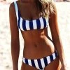 Miss Norst Striped Print Bikini