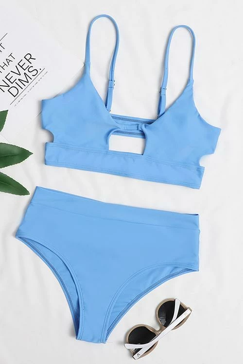 FloruitShow Hollow High Waist Bikini - Image 17