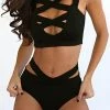 Miss Norst Solid Cross High Waist Bikini