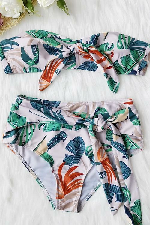 Miss Norst Bandeau Strap High Waist Bikini - Image 3