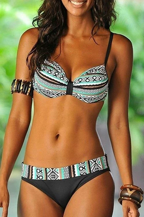 Miss Norst Bohemia Print String Bikini - Image 3
