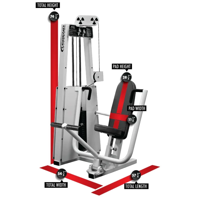 Chest Press Machine -- Legend Fitness (900) - Image 2