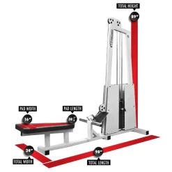 Seated Row Machine -- Legend Fitness (906)