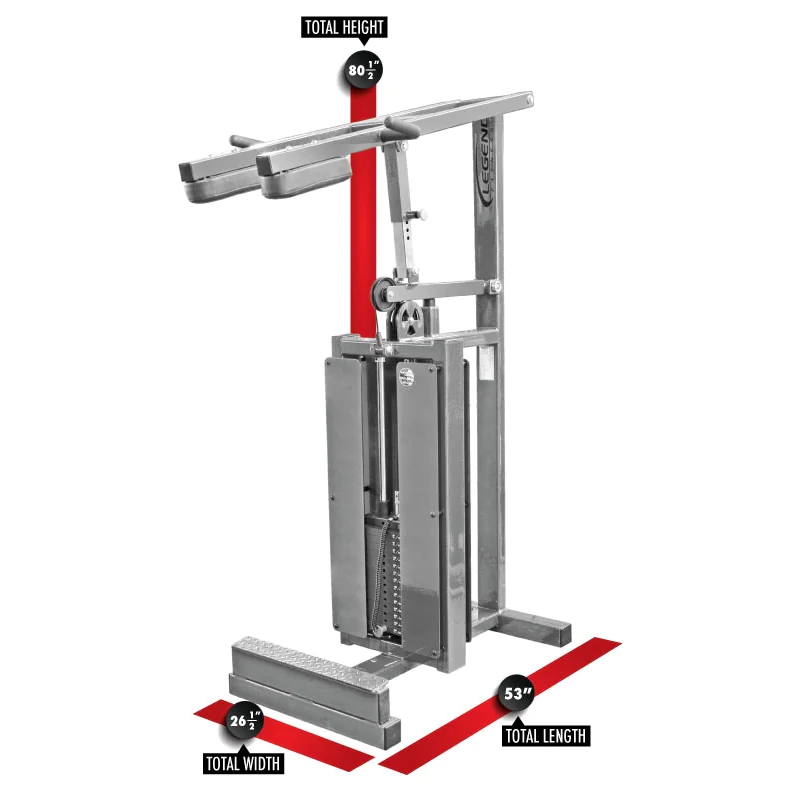 Standing Calf Machine -- Legend Fitness (915) - Image 2