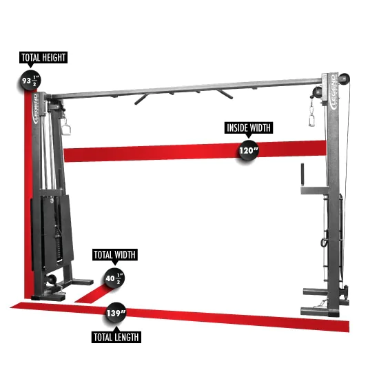 Cable Crossover Machine -- Legend Fitness (919) - Image 2