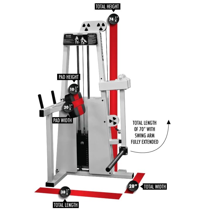 Glute Press Machine -- Legend Fitness (947)