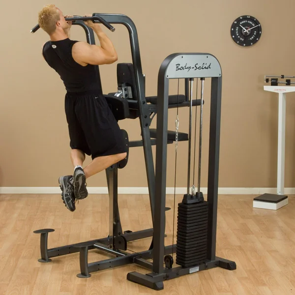 Weight Assisted Chin And Dip Machine -- Body-Solid (FCD-STK) - Image 2