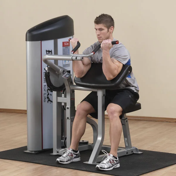 Pro Clubline Series II Arm Curl Machine -- Body-Solid (S2AC) - Image 2