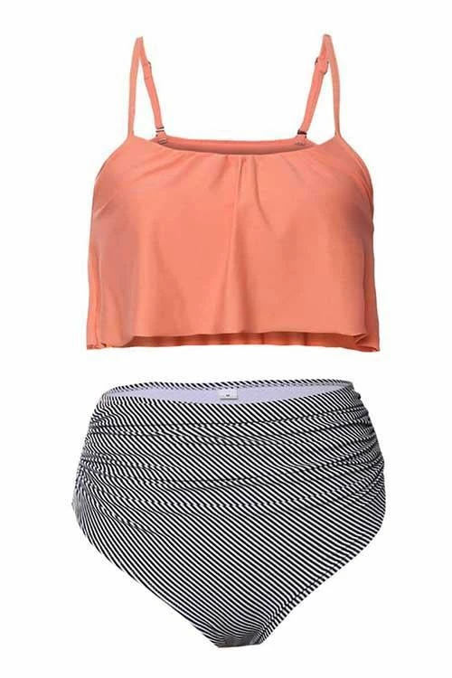 Miss Norst Striped High Waist Sling Bikini - Image 6