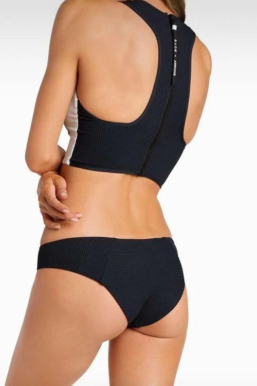 Miss Norst Tiger Print Sexy Zipper Bikini - Image 5