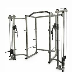 Valor Fitness BD-11BCC, Power Rack With Cable Crossover Attachment