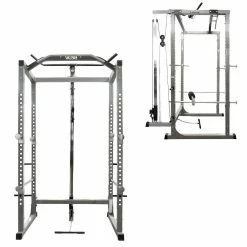 Valor Fitness BD-11BL, Power Rack With Lat Pull Attachment