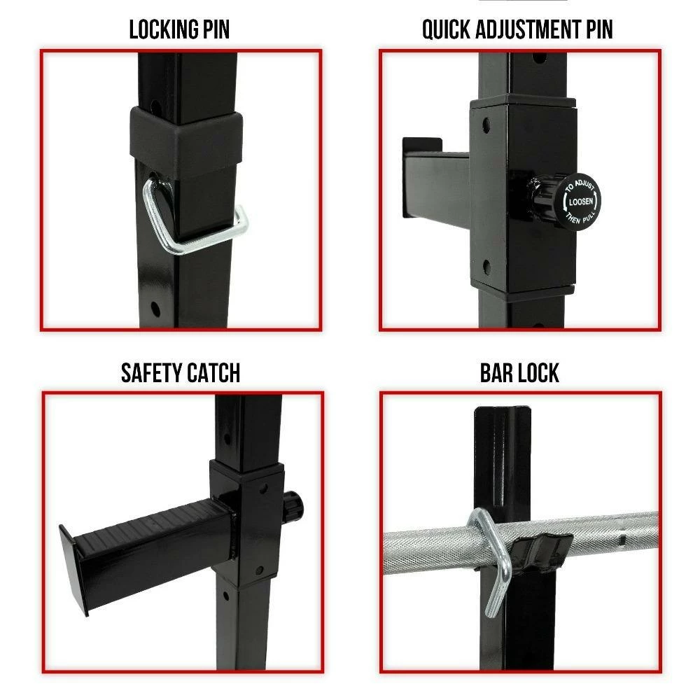 Valor Fitness BD-3, Squat Stands - Image 5