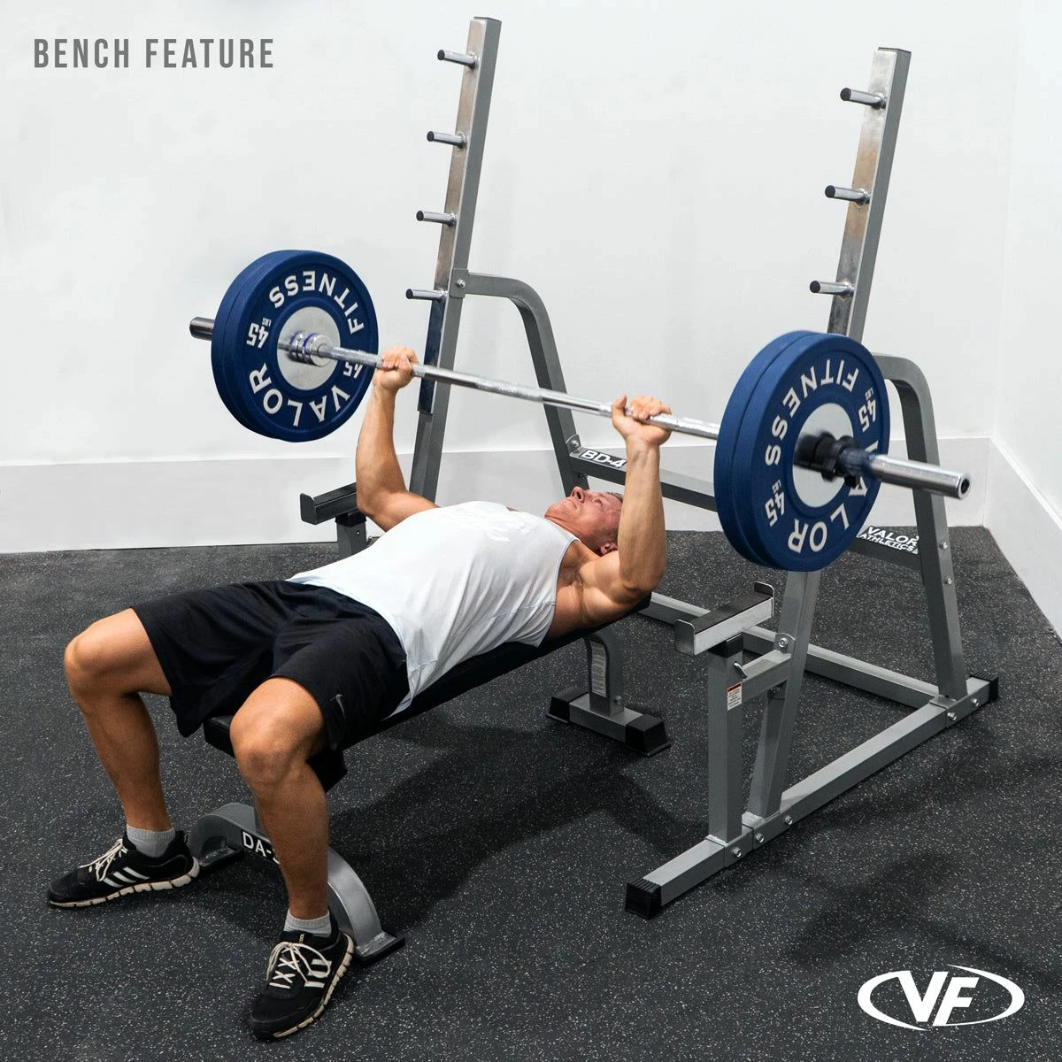 Valor Fitness BD-4, Squat/Bench Press Rack - Image 4