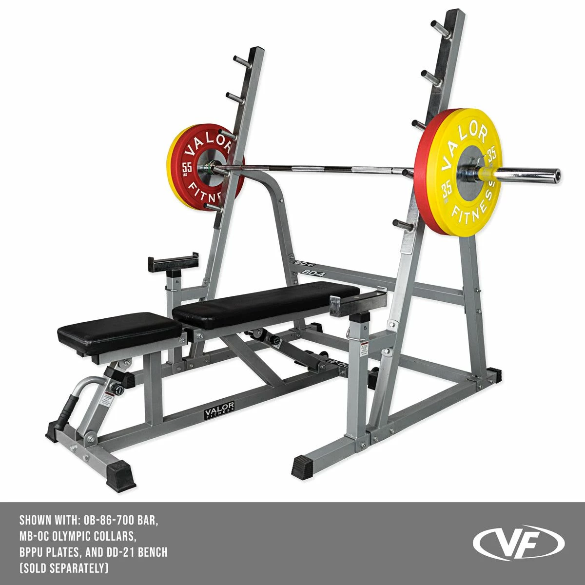 Valor Fitness BD-4, Squat/Bench Press Rack - Image 6