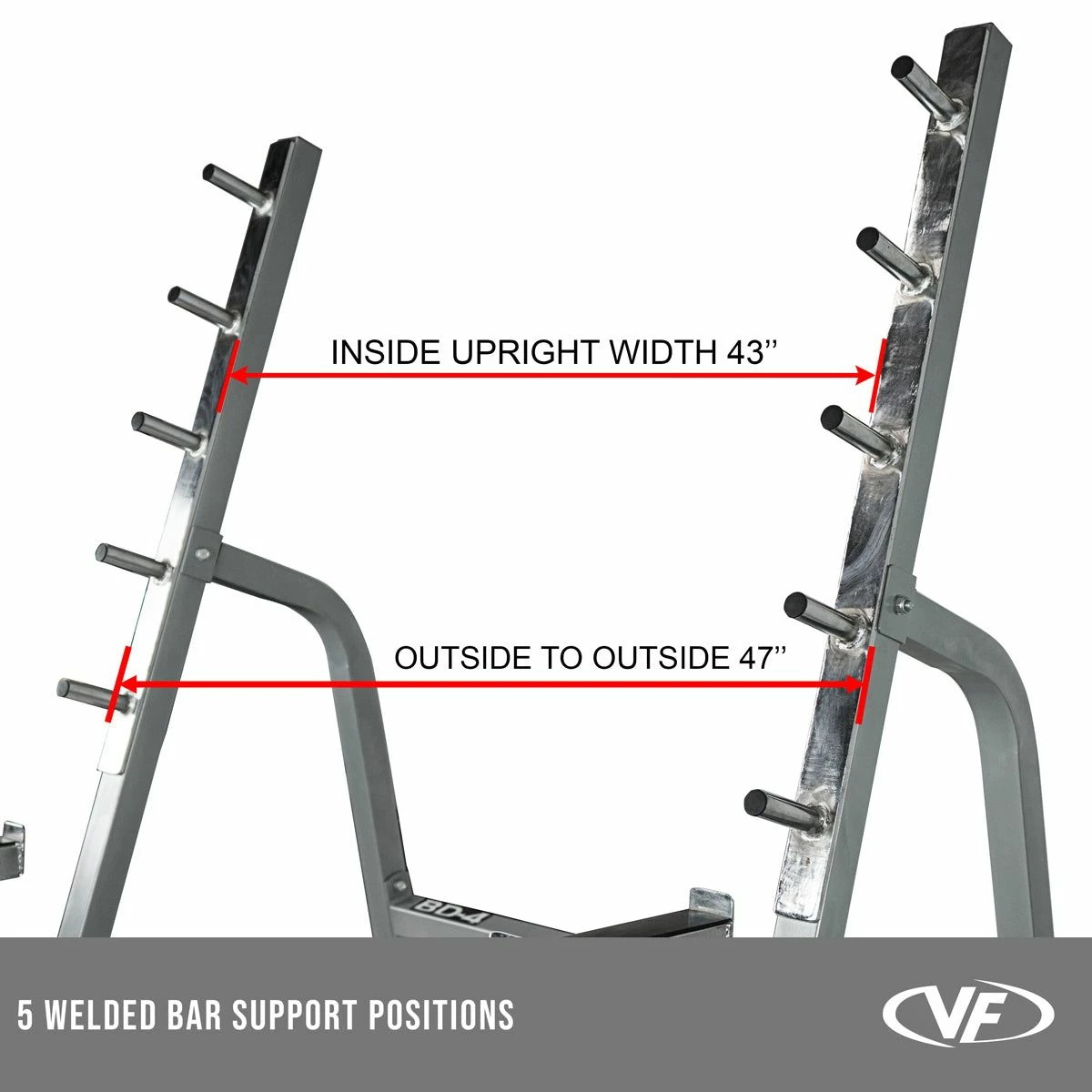Valor Fitness BD-4, Squat/Bench Press Rack - Image 7