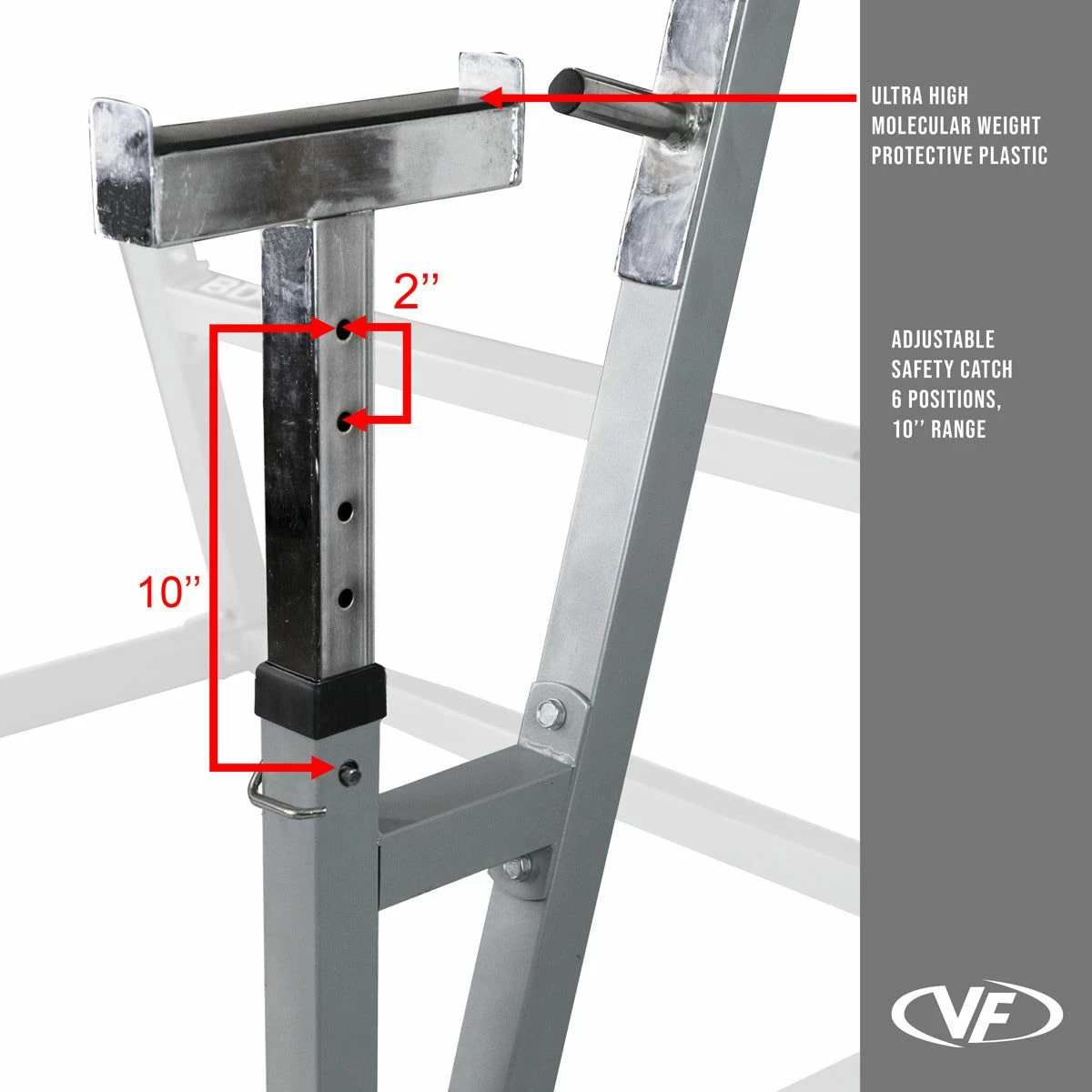 Valor Fitness BD-4, Squat/Bench Press Rack - Image 8