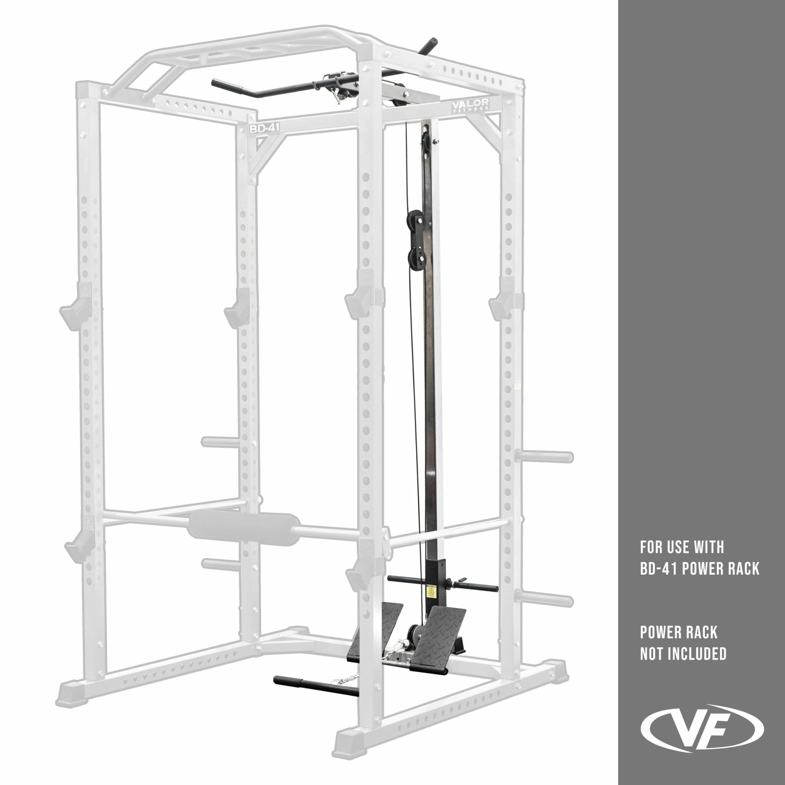 Valor Fitness BD-41L, Lat Pull Attachment For BD-41 Rack - Image 2