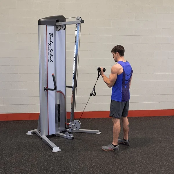 Pro ClubLine Series II Adjustable Single Cable Column Machine -- Body-Solid (S2CC) - Image 3