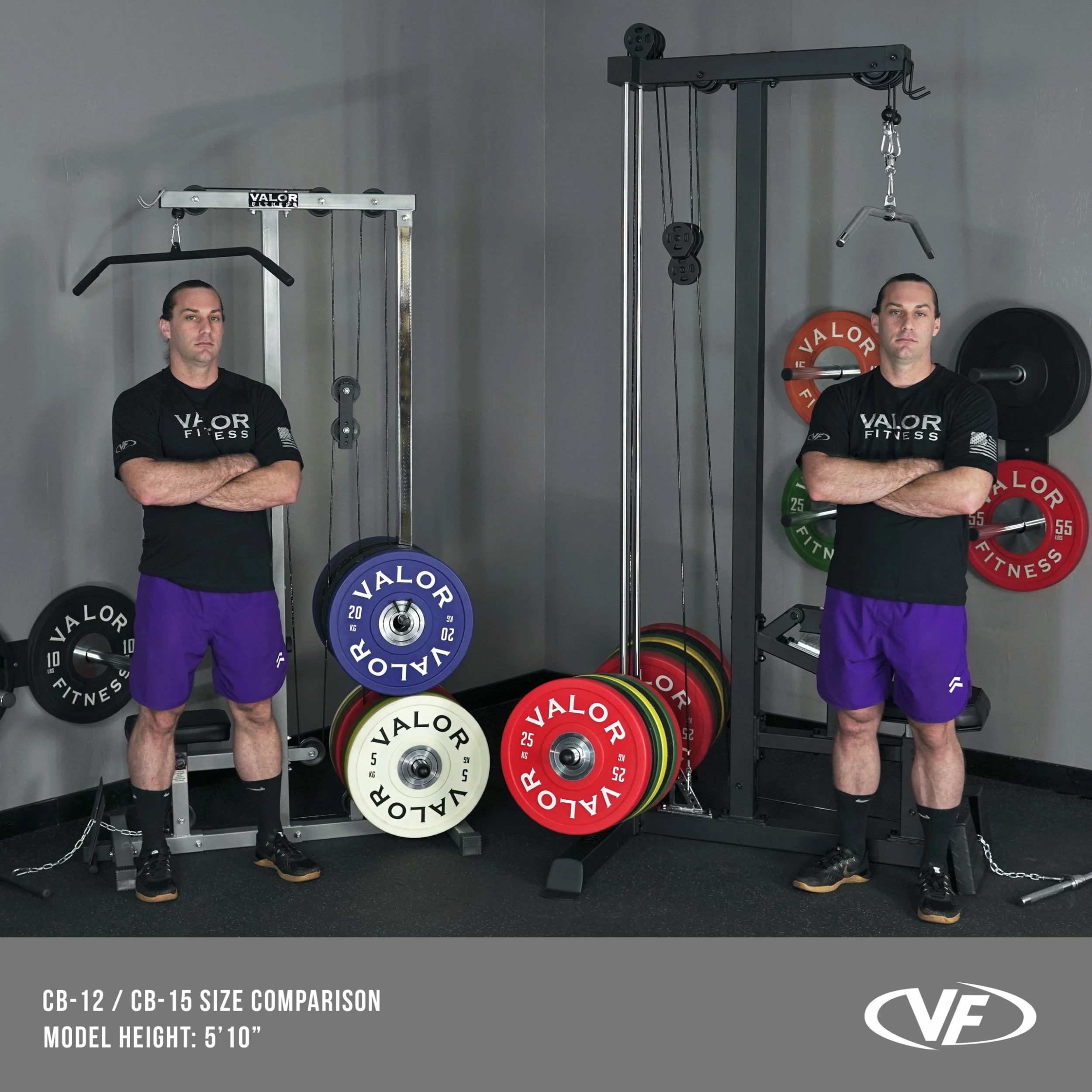 Valor Fitness CB-15, Lat Pull Down / Row Machine - Image 5