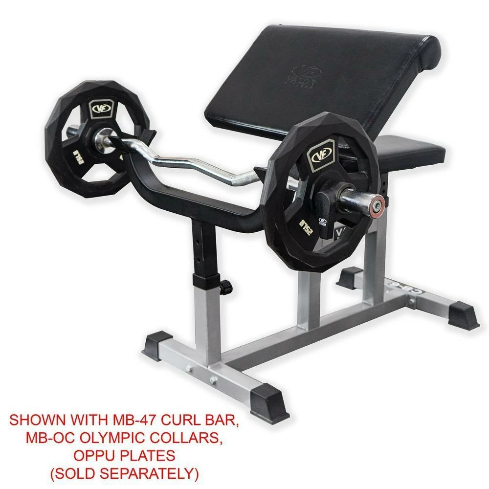 Valor Fitness CB-6, Adjustable Arm Curl Bench 5 Valor Fitness CB-6, Adjustable Arm Curl Bench - Image 5