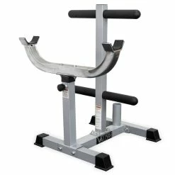 Valor Fitness CB-7, Curl Station And Plate Storage Rack