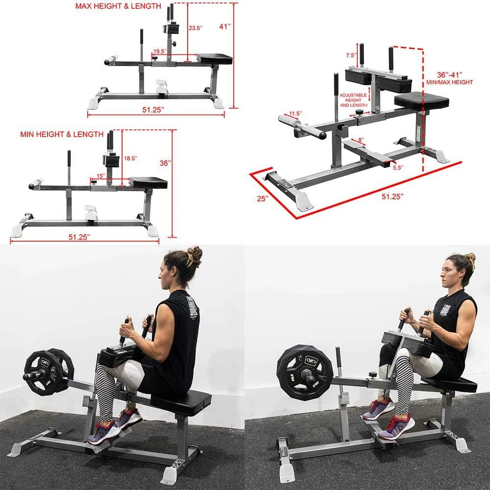 Valor Fitness CC-5, Seated Calf Raise Machine - Image 5