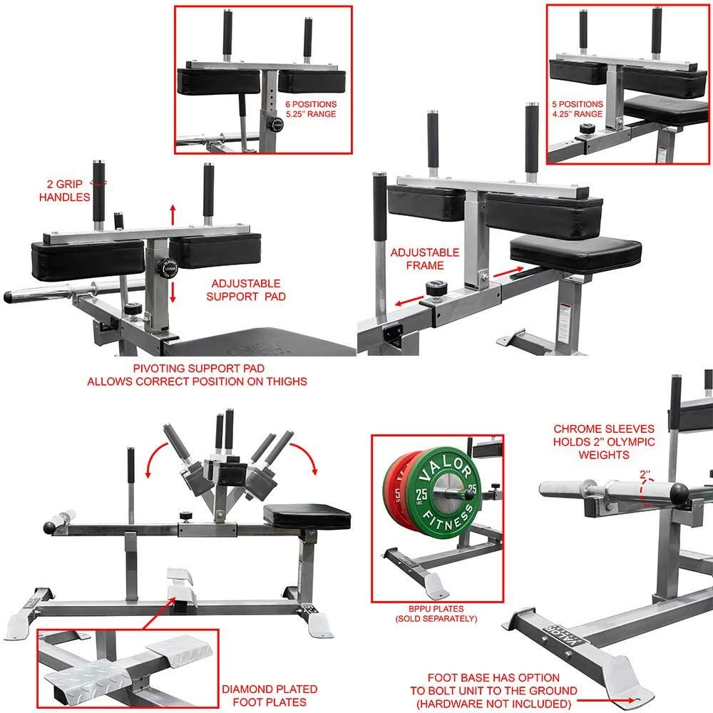 Valor Fitness CC-5, Seated Calf Raise Machine - Image 7