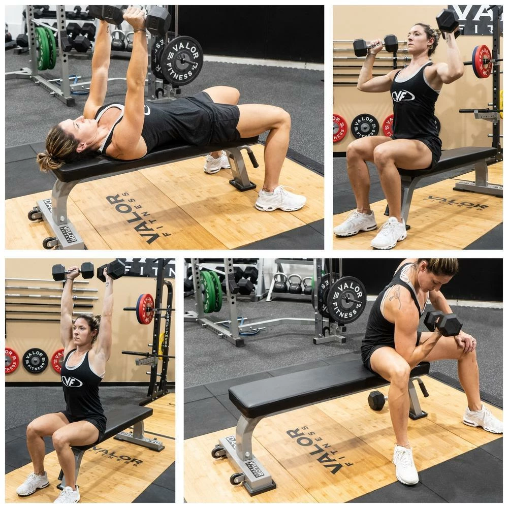 Valor Fitness DA-6, Flat Bench - Image 6