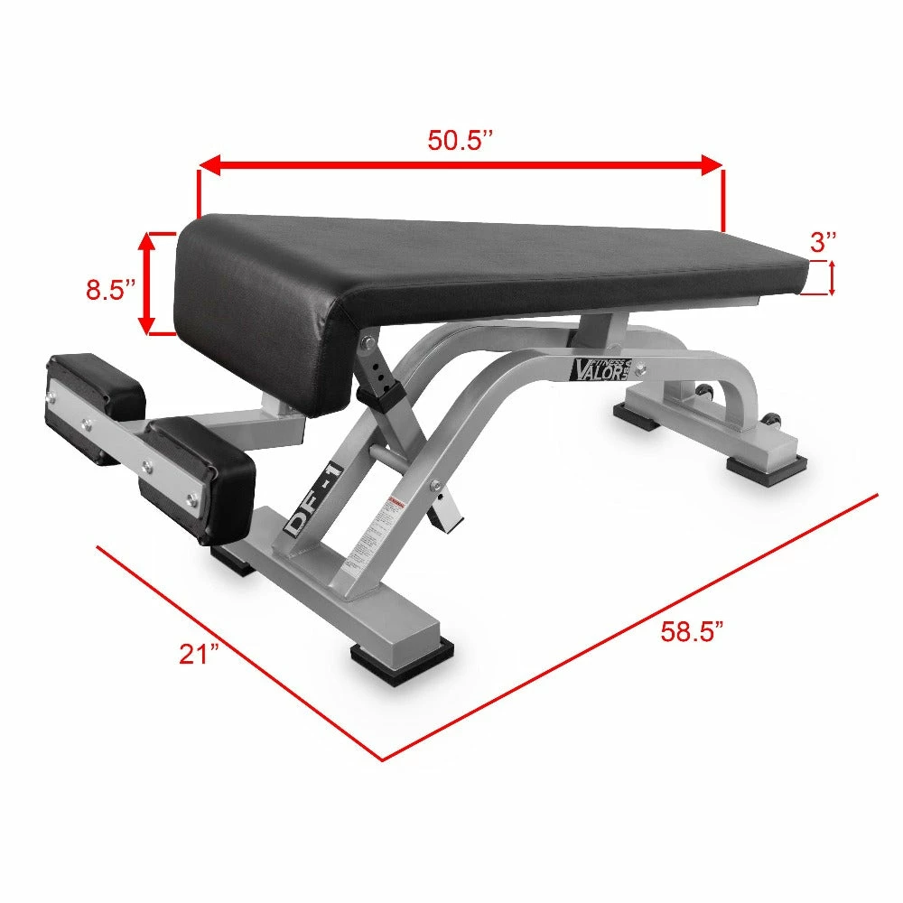 Valor Fitness DF-1, Decline/Flat Bench - Image 8