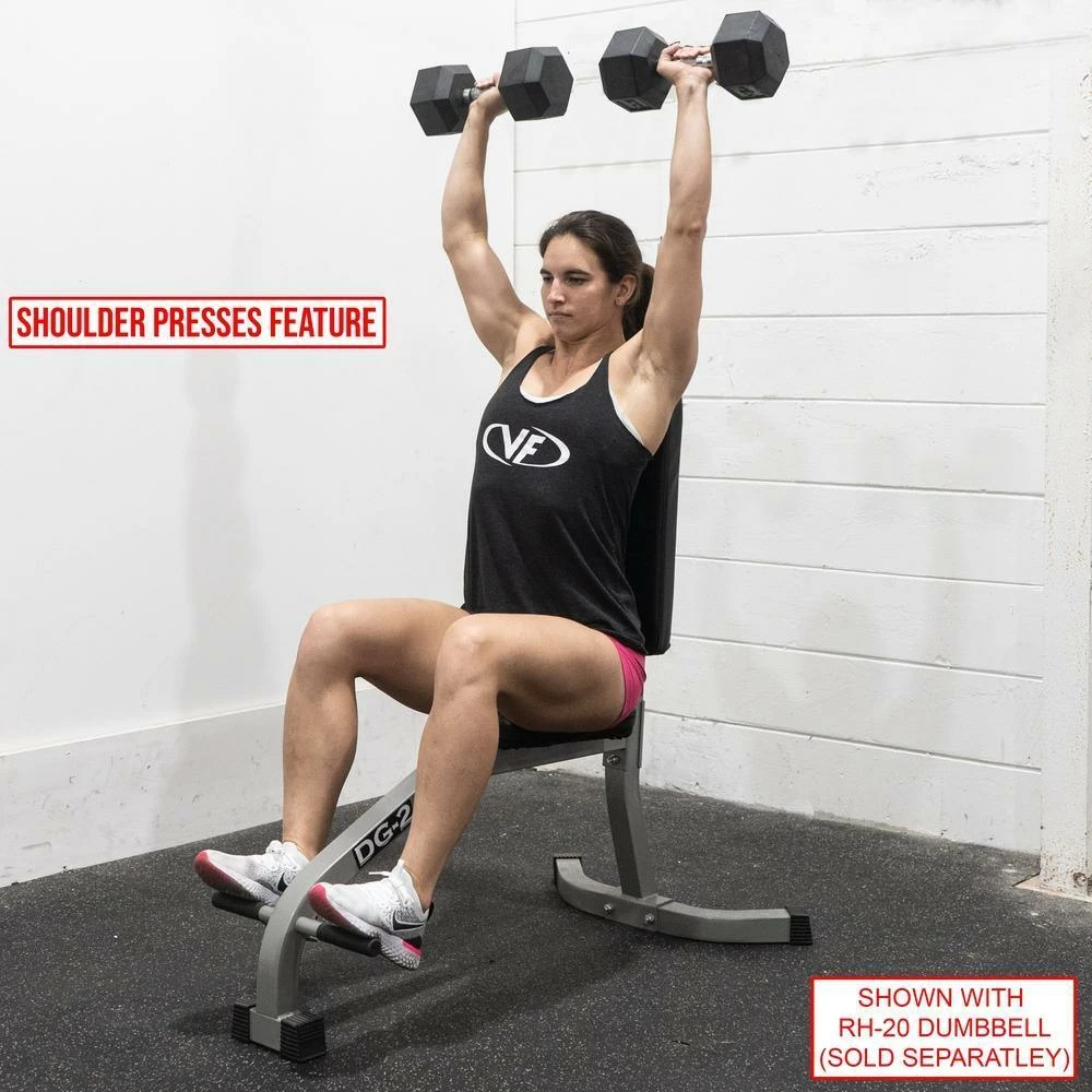 Valor Fitness DG-2, Upright Weight Bench - Image 2