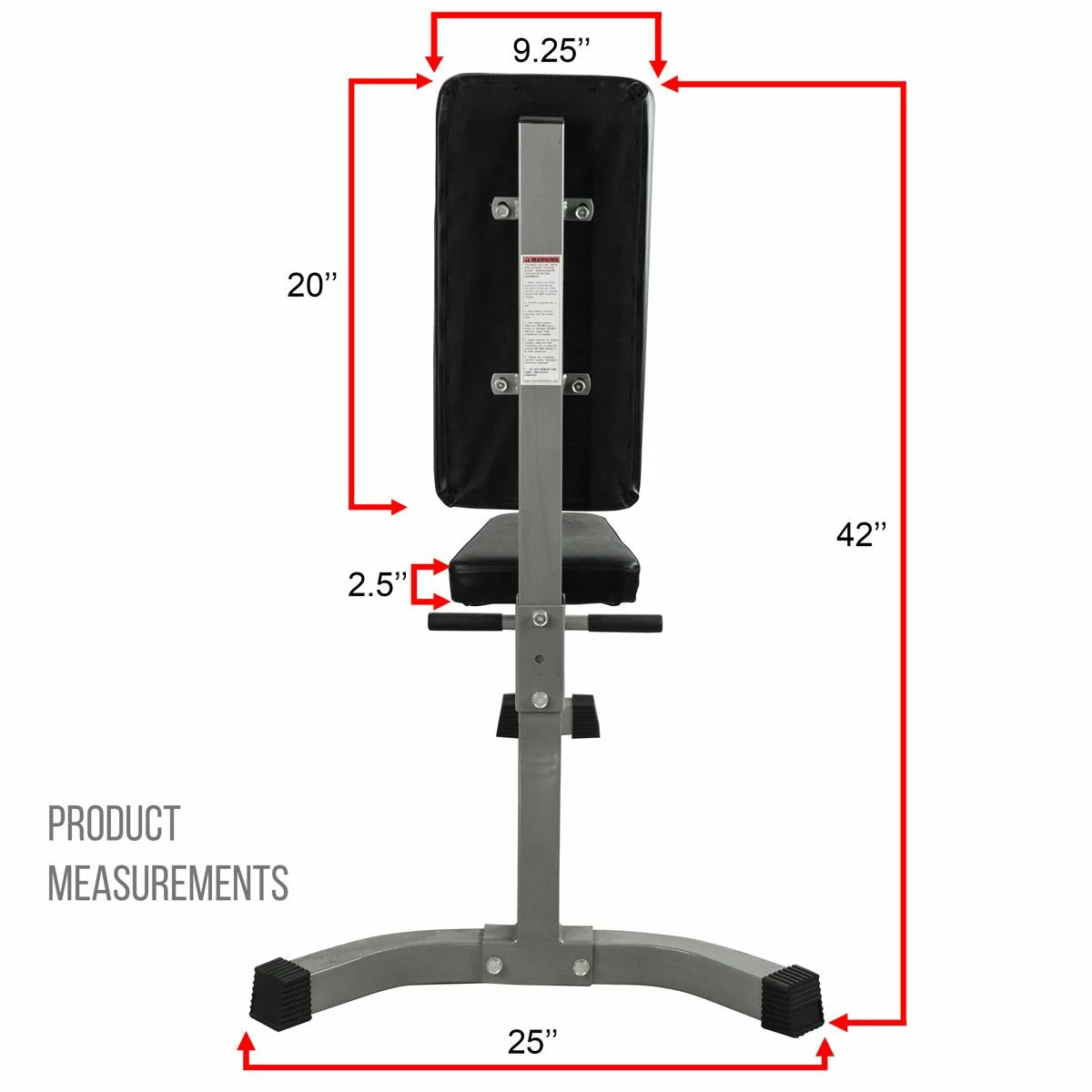 Valor Fitness DG-2, Upright Weight Bench - Image 8