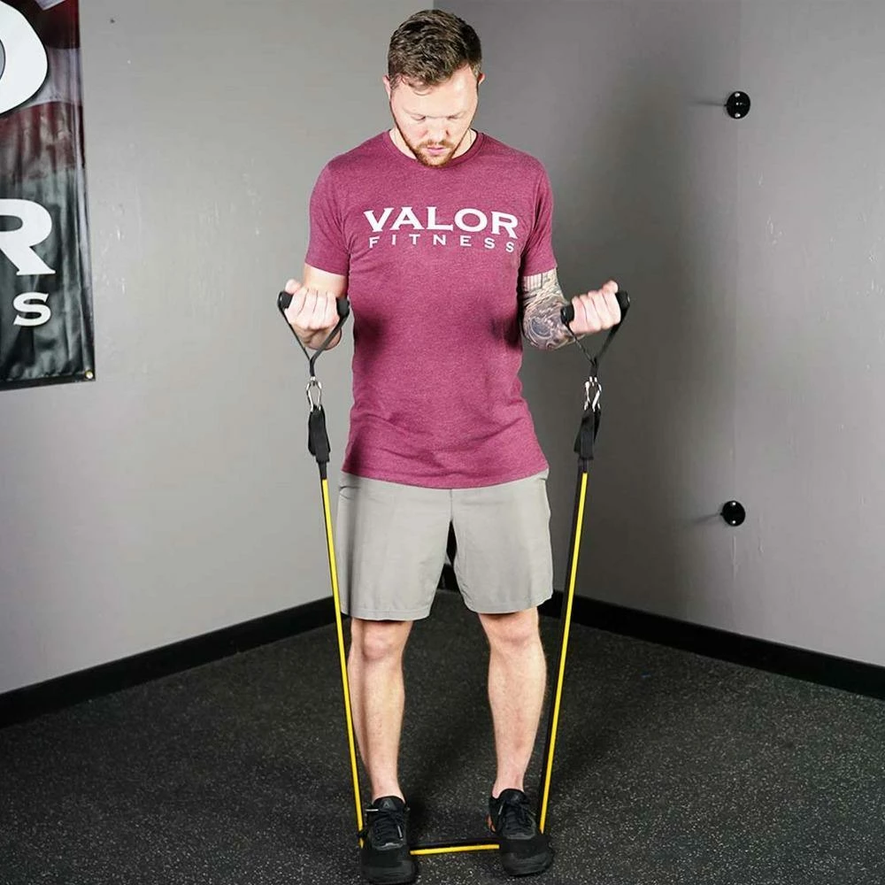 Valor Fitness ED-18, 5-Band Resistance Band Set - Image 3