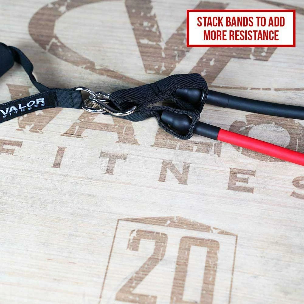 Valor Fitness ED-18, 5-Band Resistance Band Set - Image 4