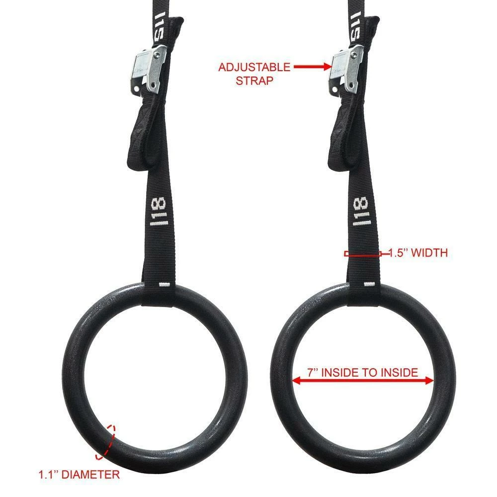 Valor Fitness GRA-2, Plastic Gymnastic Rings - Image 4
