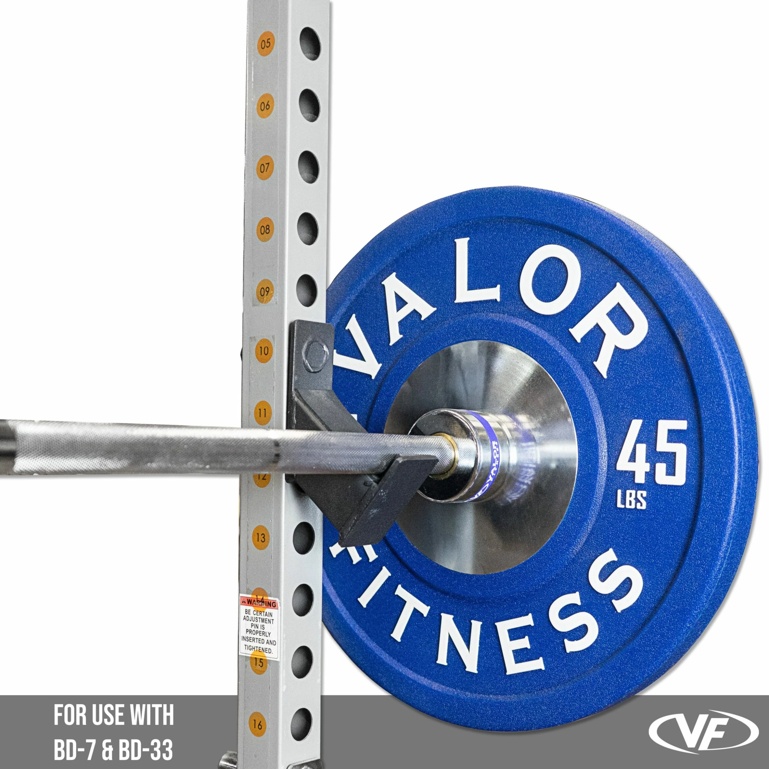 Valor Fitness MB-E, Short Barbell Holder Set For BD-7 & BD-33 Power Racks 2 Valor Fitness MB-E, Short Barbell Holder Set For BD-7 & BD-33 Power Racks - Image 2