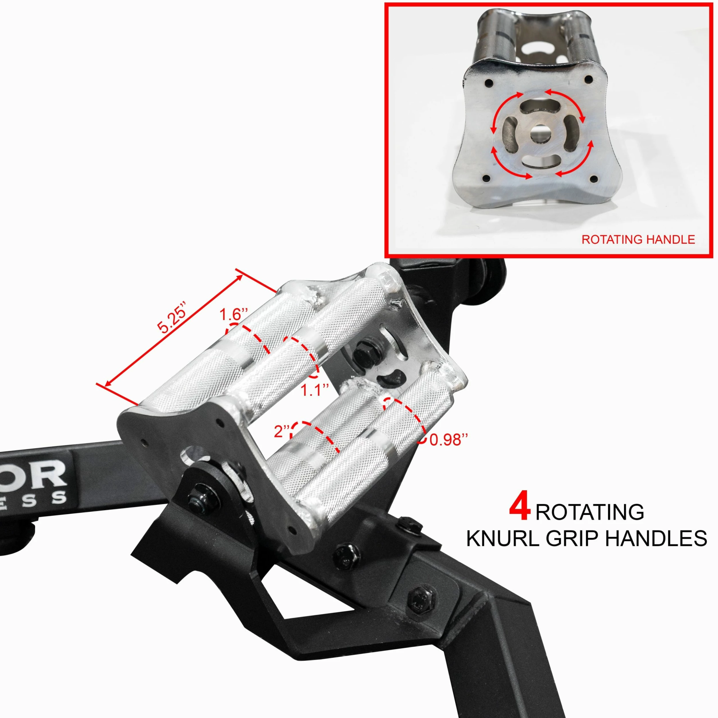 Valor Fitness OB-HXP, Parallel Multi-Grip Hex Trap Bar - Image 5