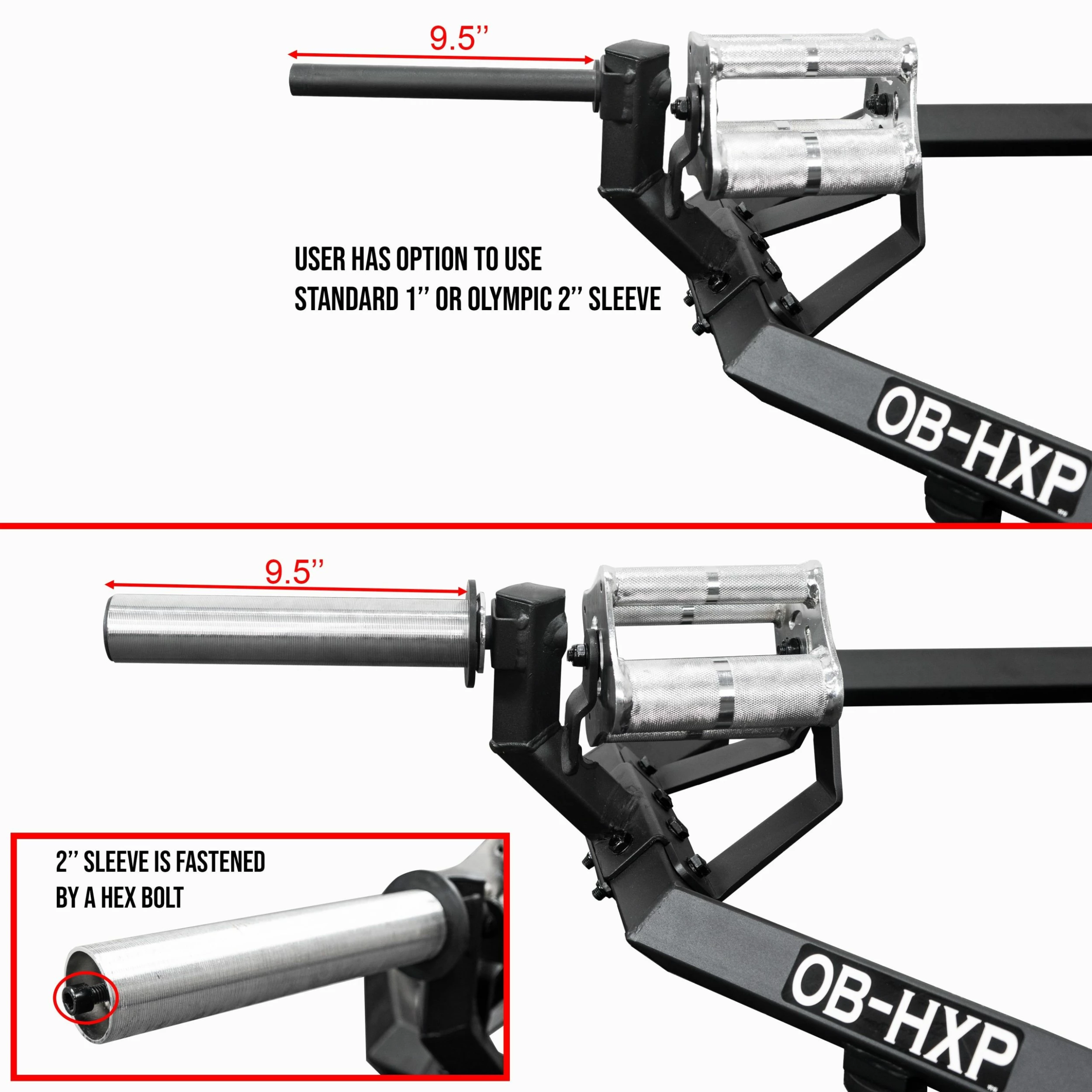 Valor Fitness OB-HXP, Parallel Multi-Grip Hex Trap Bar - Image 6