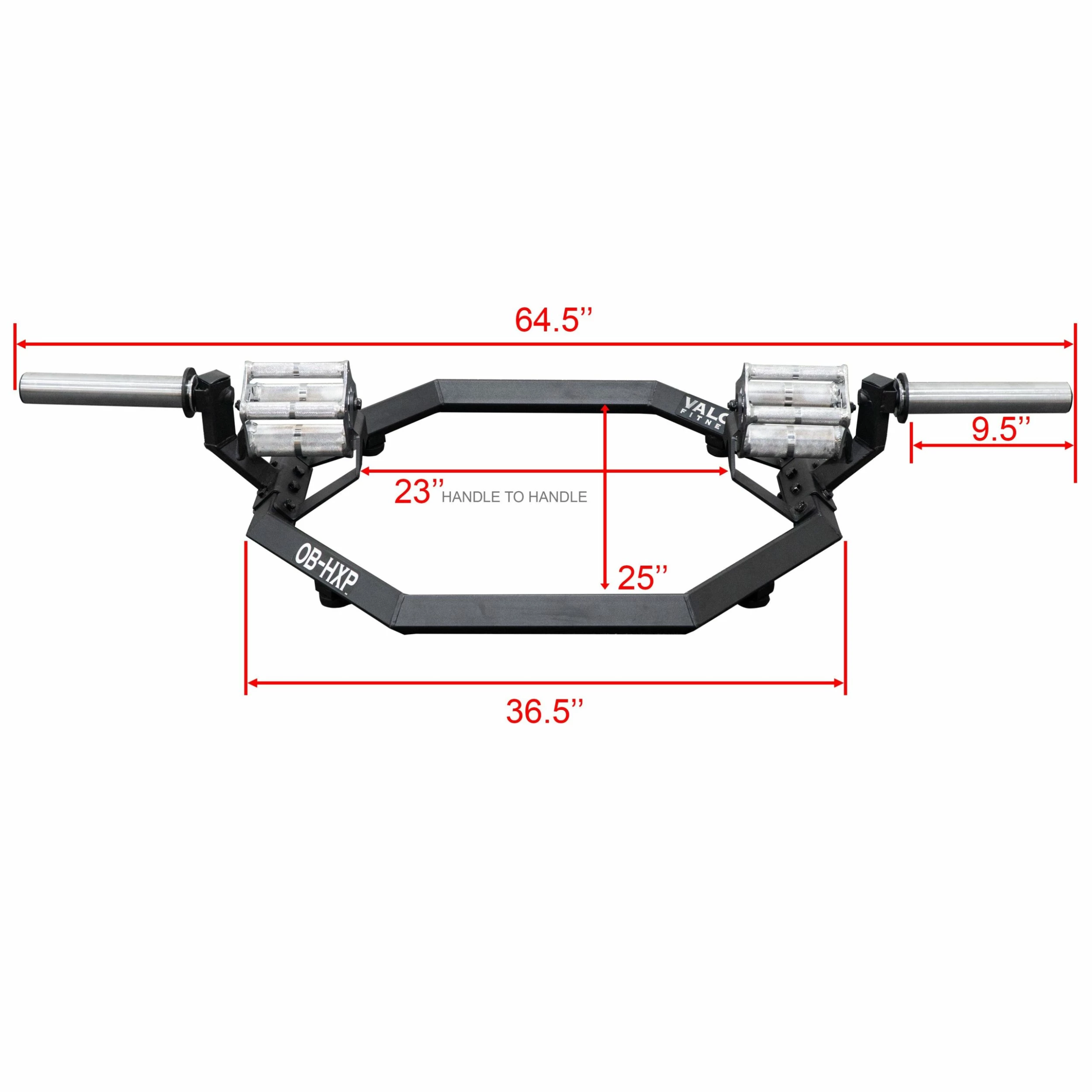 Valor Fitness OB-HXP, Parallel Multi-Grip Hex Trap Bar - Image 7