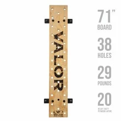 Valor Fitness PG-1, Climbing Pegboard