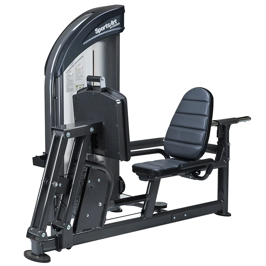 Selectorized Leg Press / Calf Extension Machine -- SportsArt (DF201)